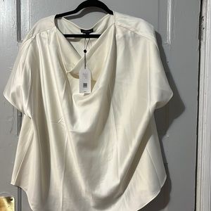 Beautiful satin Viva boatneck